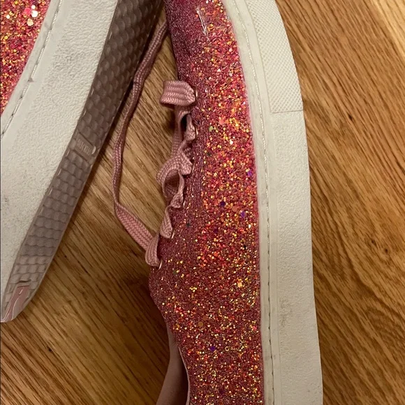 Skechers Pink Glitter Sneakers - Picture 5 of 8